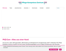 Tablet Screenshot of pflegeschulungen.pflege-kompetenz-zentrum.de
